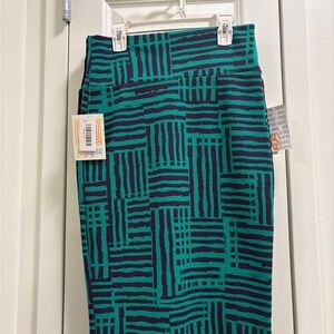 Green Midi Pencil Skirt for Cocktail Nights